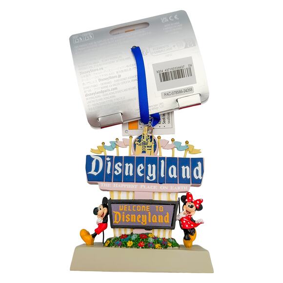 Disney Parks Welcome to Disneyland Sign Magic Light-Up Sketchbook Ornament NWT - Picture 7 of 8